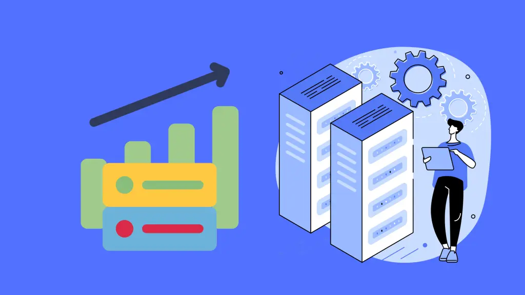 A dashboard displaying server uptime metrics and monitoring tools