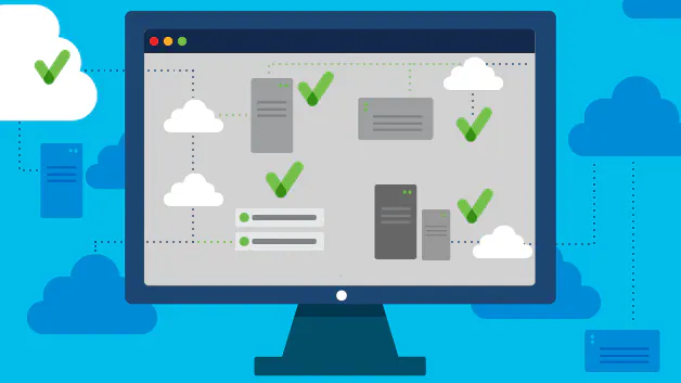 Network uptime monitor and server uptime